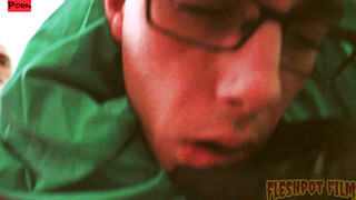 Fleshy Pot Films - Threesome with Willie Wanker, Leonardo Ricci & James O'Kelly