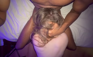 HARDCORE BBC BULGE WHITE GIRL
