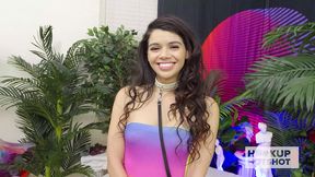 horny latina beauty harley haze meets up for rough sex