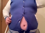 Water bloat button pop