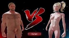Ethan vs Bree (Naked Fighter 3D)