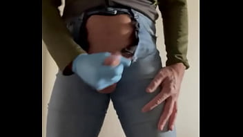 I am fucking horny in jeans ass