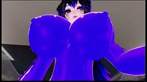 Solo POV - Large Tits in 3D - Breast Expansion & Bikini Burst