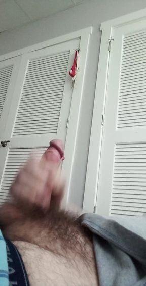 Jacking my cock