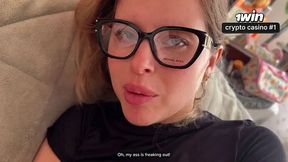 Glasses Wearing MILF Geography Teacher Anal in Tights