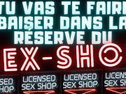 Venu pour une cage de chasteté, tu repars avec une dose de jus en toi.