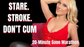 20-Minute Red-Lace Goon Marathon: Stare, Stroke, Surrender to Goddess Julia 👑