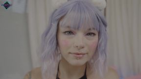 Egirl Explore Feet for Stepdaddy