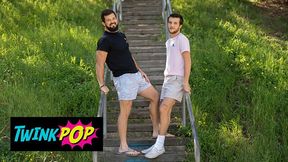 TWINKPOP - Brysen & Griffin Plan Is To Be With The Nature But End Up Tearing Up In The Nature