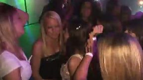 Awesome upskirt party and I would love to sniff all them pantries
