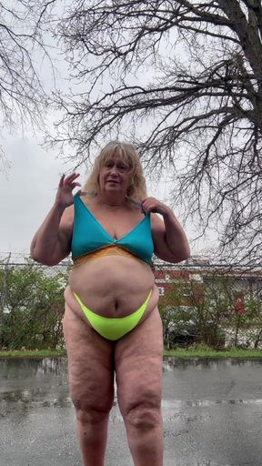 Catching Raindrops with My Titties