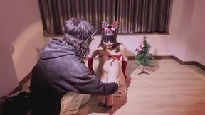A panting "Christmas tree"
