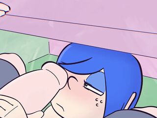 Quick Oral-job Below The Table At Restaurant ( Parody Toon )