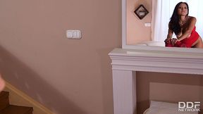 horny milf cristina miller craves dude s massive cock for an airbnb fuck