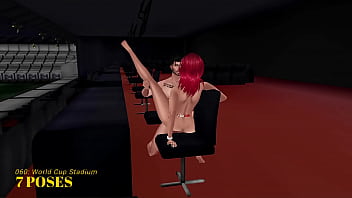 Imvu Black Market Room 060 World Cup Stadium