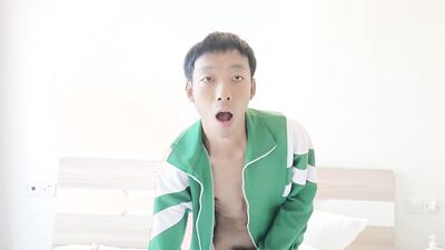 Asia Chinese Boy condo floors Masturbation Cum nice day