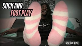 Paris Dominates Her Tiny Client with Sock and Foot Worship (HD 1080p MP4)