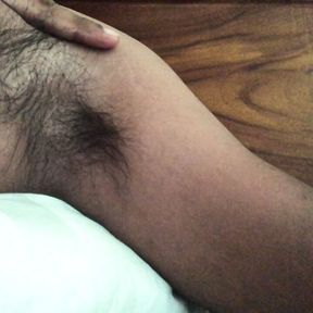 Black boy&#039;s hairy armpits