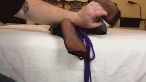 PeachesXCream Tickled in Nylons