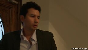 Rough trannies fucking bound thieves