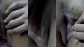 listen to her pussy farting