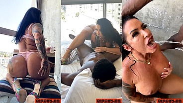 MONICA SANTHIAGO AND JAX SLAYER ANAL PISS PLAYTIME BTS