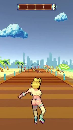 FInishing My Rollerblading BY FUCKING ALL BEACH GUYS! - Rollerbabe   Clip 3