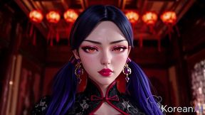 i cornered this petite korean model in the bedroom corner and fucked her incredibly tight pussy deep until she screamed like crazy [ai]