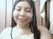 Un baño para bajarme la fiebre 🥵🥵🥵