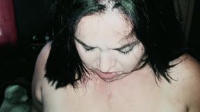 spanked tied up and a giant load - remaster