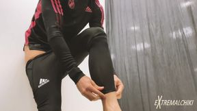 Fitting room twink wank