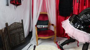 Sissy Maid Dee Playing with Toys