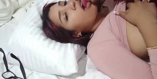 Brunette with Big Natural Tits Fucks Deliciously and Without a Condom I Found Her on a Dating App