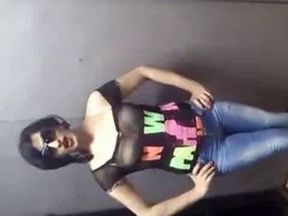 Egyptian Crossdresser Dances in Amateur Video