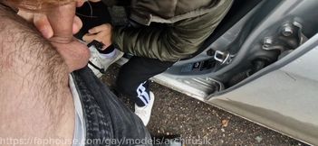 Picked up a Stranger on the Highway and Fucked Him Hard in the Ass for a Ride, Without Condoms, and Came on His Ass