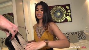 Sexy Thai milf gets unexpected creampie