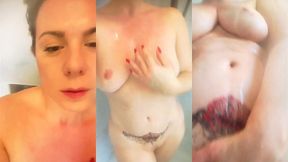 je ne sais plus ce qui est le plus torride dans cette douche : moi qui me ...