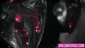 ”Fantasy lesbo girls scissoring cunts threeway style”