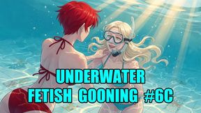 Underwater Fetish Gooning #6C: Breathless Goon Surrender (Animated, Music)