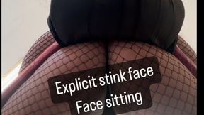 Explicit face sitting pov