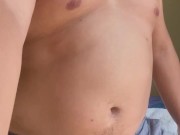 Husky thick Latino wanting some fun