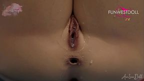 Jasmine Hot Bitch Spreads Her Legs And Show Us Her Wet Pussy Funwestdoll 160E
