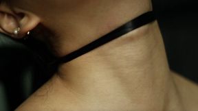 Aurora's Neck Wearing a Sexy Choker