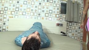 MUSCLE GIRL FACE SITTING DOMINATION BY MILENA MUSCLE AND DANIEL SANTIAGO CAM BY ALINE FULL HD