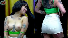 Oque voc&ecirc_ faria se a Martina Oliveira estivesse peladinha assim para voc&ecirc_? - Podcast P&aacute_pum no Barraco!