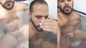 cum in the bath