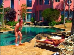 Sunny day for hard cocked gay