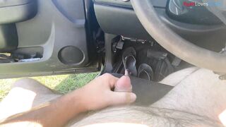 Part 1 of a homemade outdoor masterbation video with dirty green eyes lesbians