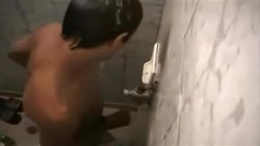 Spying in public shower