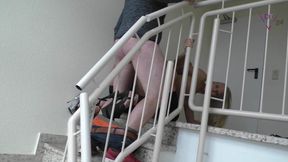 Double fuck in the stairwell